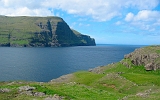 Eidisflógvi, Nordeingang des Sunds zwischen den Inseln Eysturoy und Streymoy