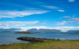 Lagune von Höfn an der Ostküste von Island.