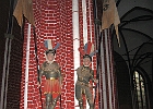Geschmückter Pfeiler im Münster zu Bad Doberan : Dom, Münster