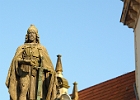 Güstrow, der Borwin Brunnen (Fürst Heinrich Borwin II) : Denkmal, Brunnen