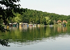 Bootshäuser in Krakow am See : Bootshäuser, See
