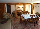 Die alte Wssermühle in Kuchelmiss ist heute Museum, hier das Wohnzimmer der letzten Müllerfamilie : Mühle, Wohnzimmer