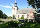 Kirche in Schlemin, sie wird als Hochzeitskirche für Hotelgäste des Schloss Schlemin genutzt. : Schloss, Kirche Hochzeit